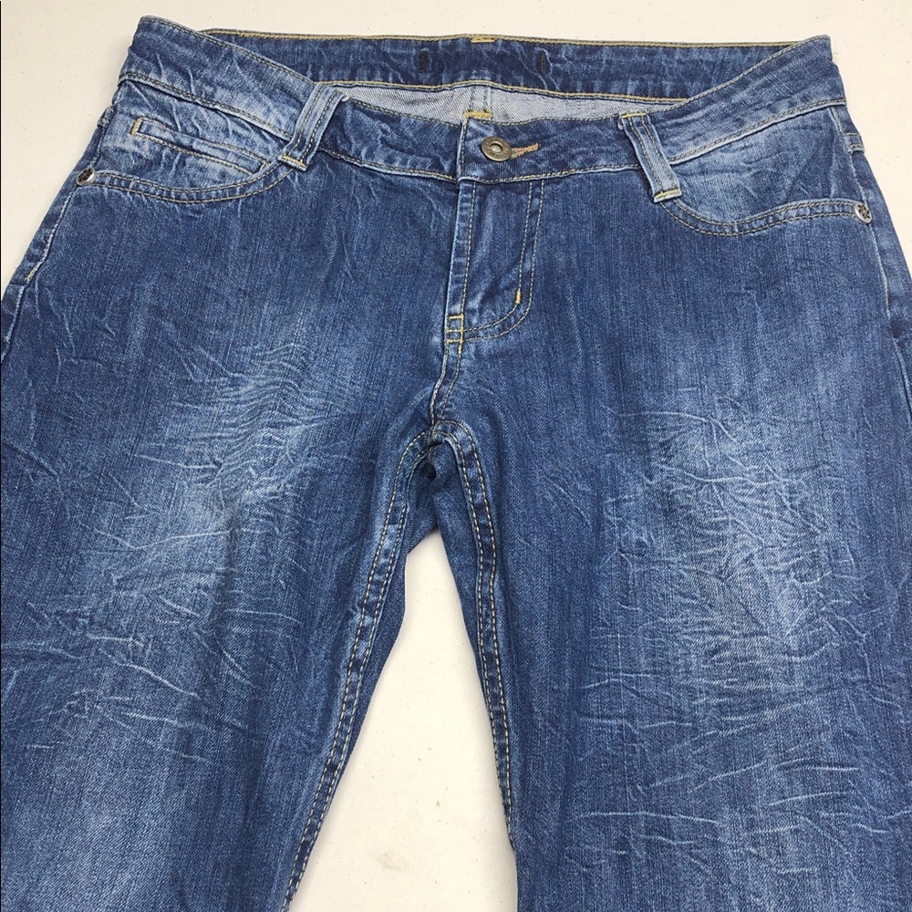 Armani Jeans Classic Blue Straight Leg Denim